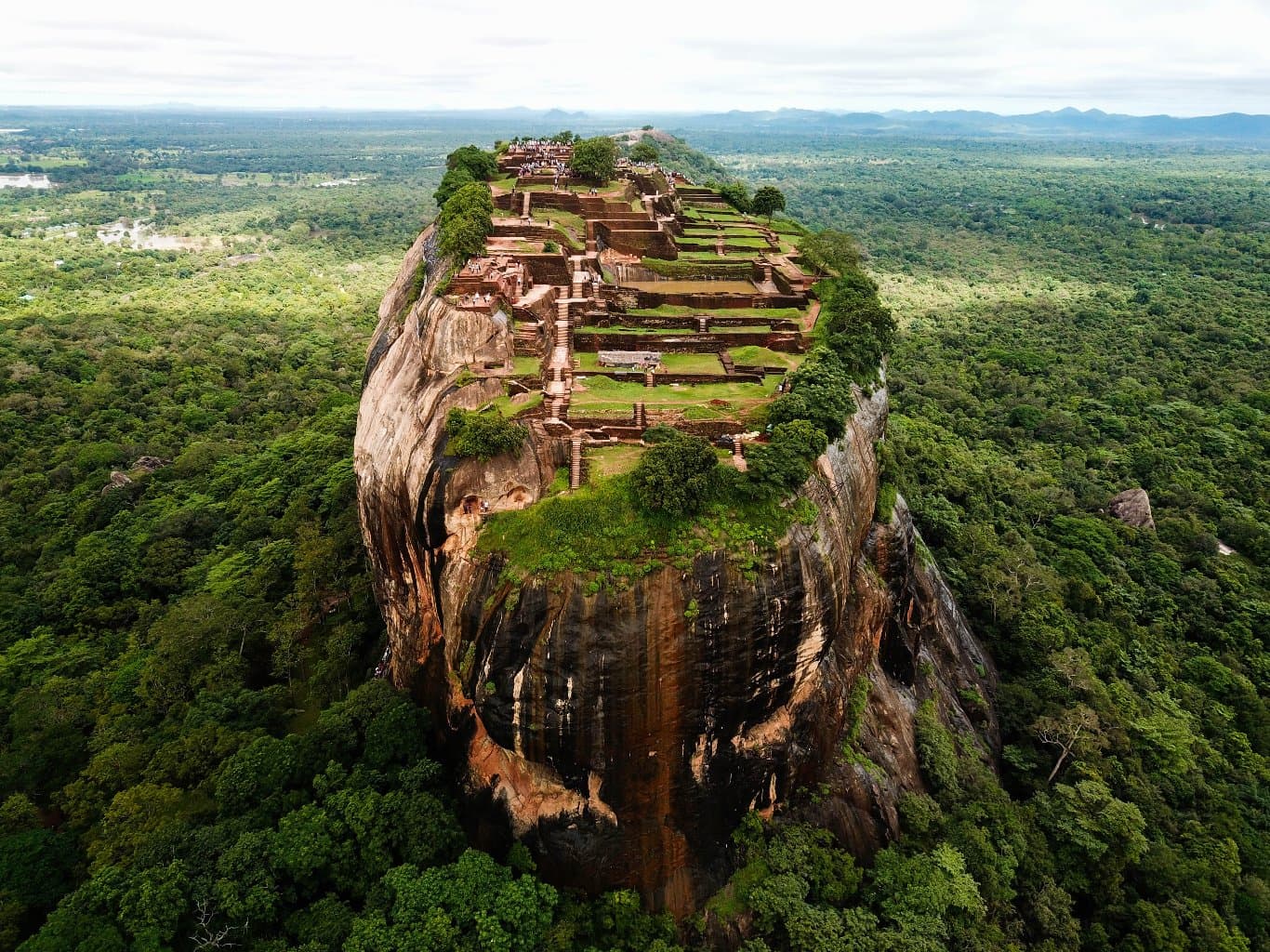 Scorcio tropicale dello Sri Lanka